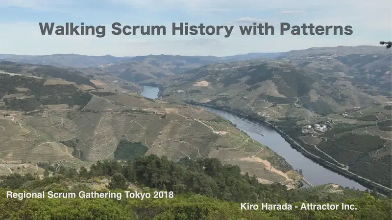 Walking Scrum History With Patterns
